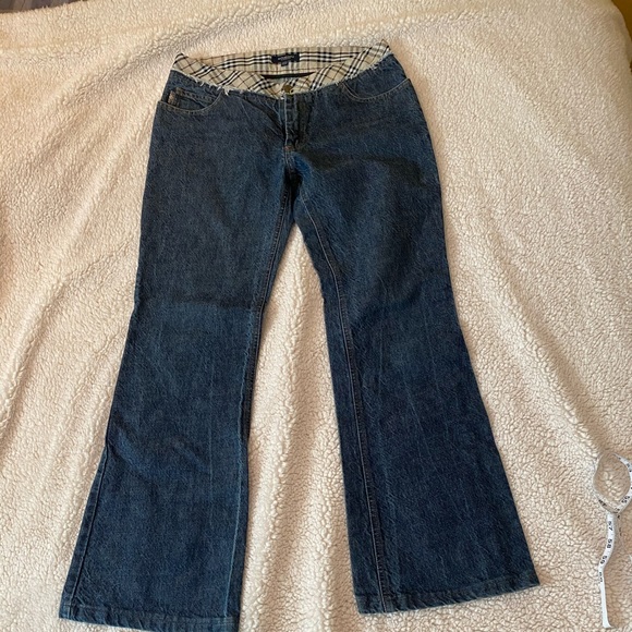 Burberry Denim - womens burberry denim jeans  size 8 inseam 29